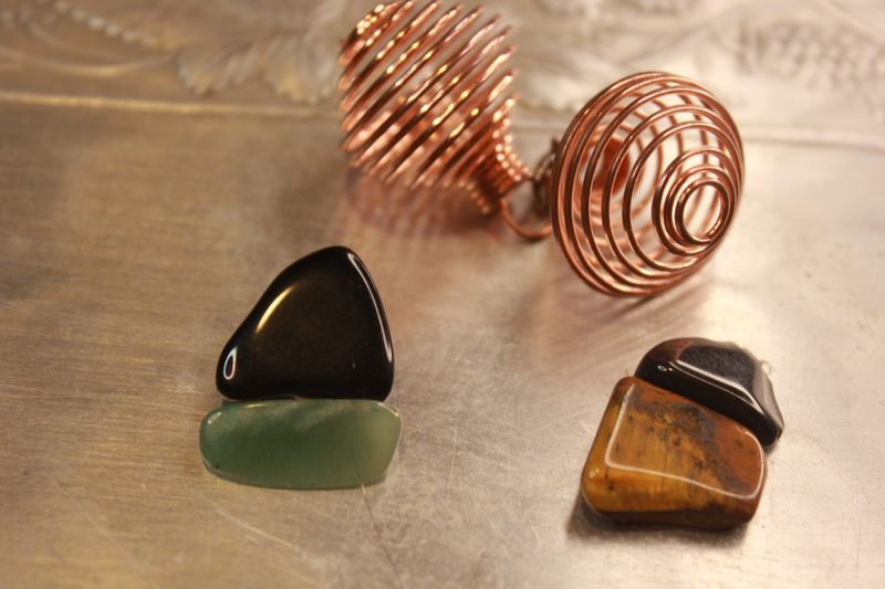 Caged Crystals in Copper