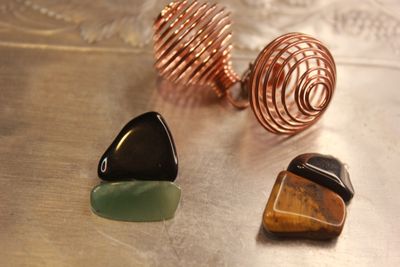 Caged Crystals in Copper