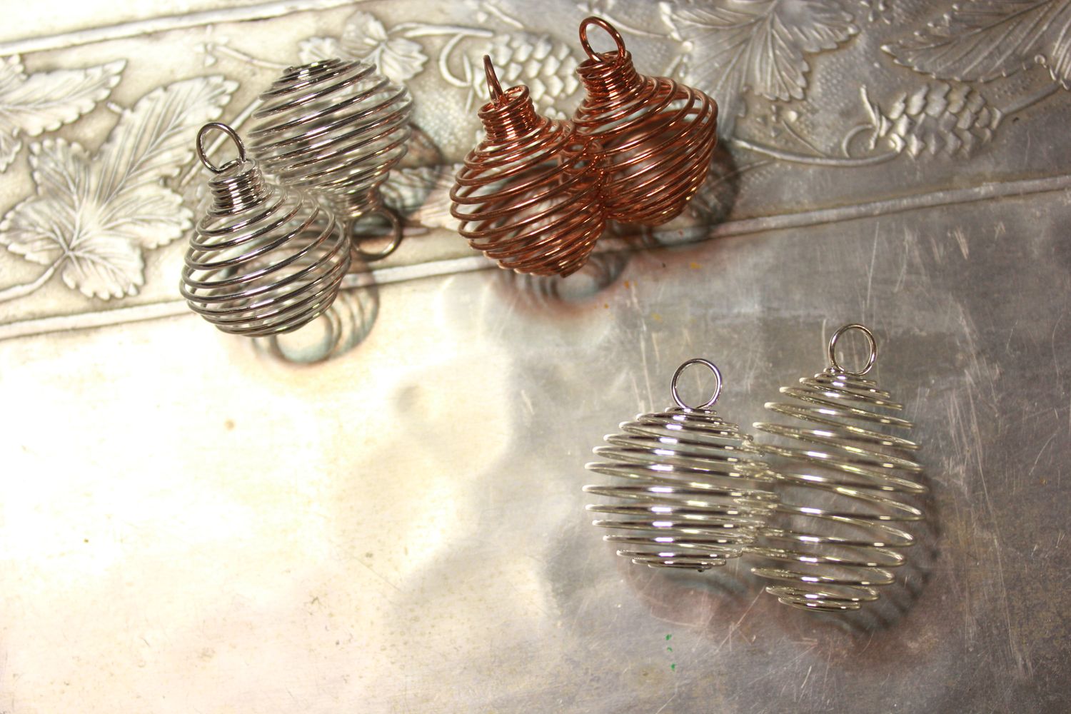Caged Natural Crystal