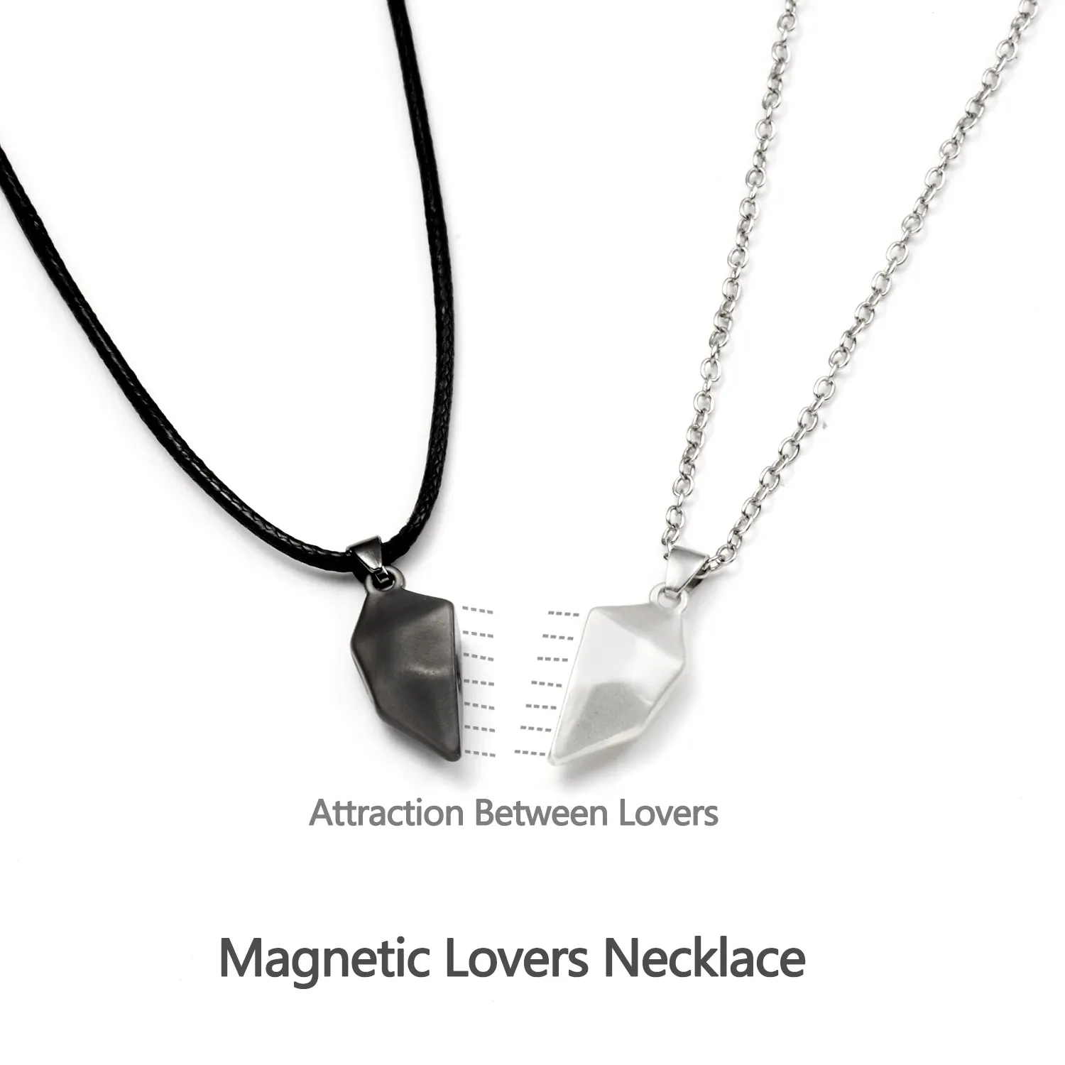 magnetic heart necklace