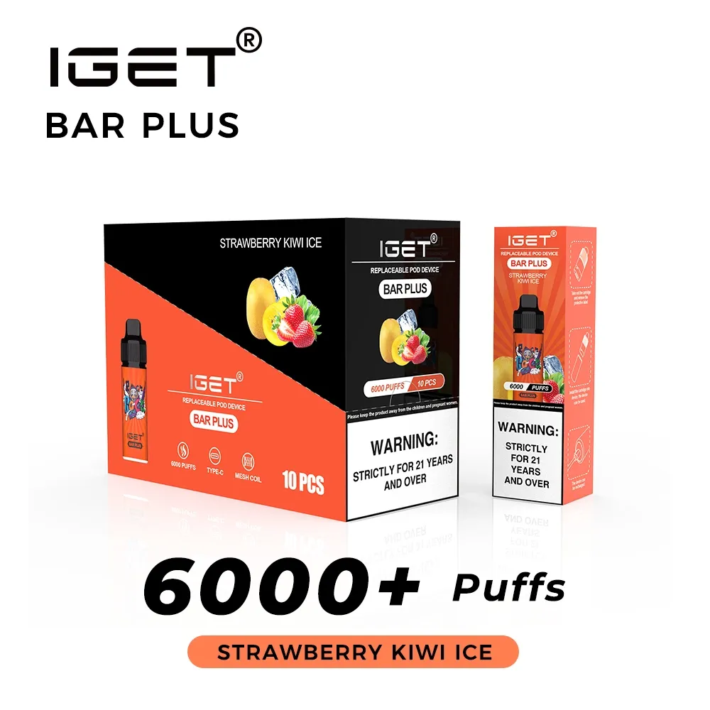 IGET BAR PLUS 6000 PUFFS (BASE &amp; POD)