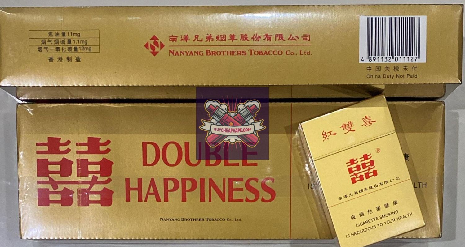 Double Happiness Yellow (Hard package)
