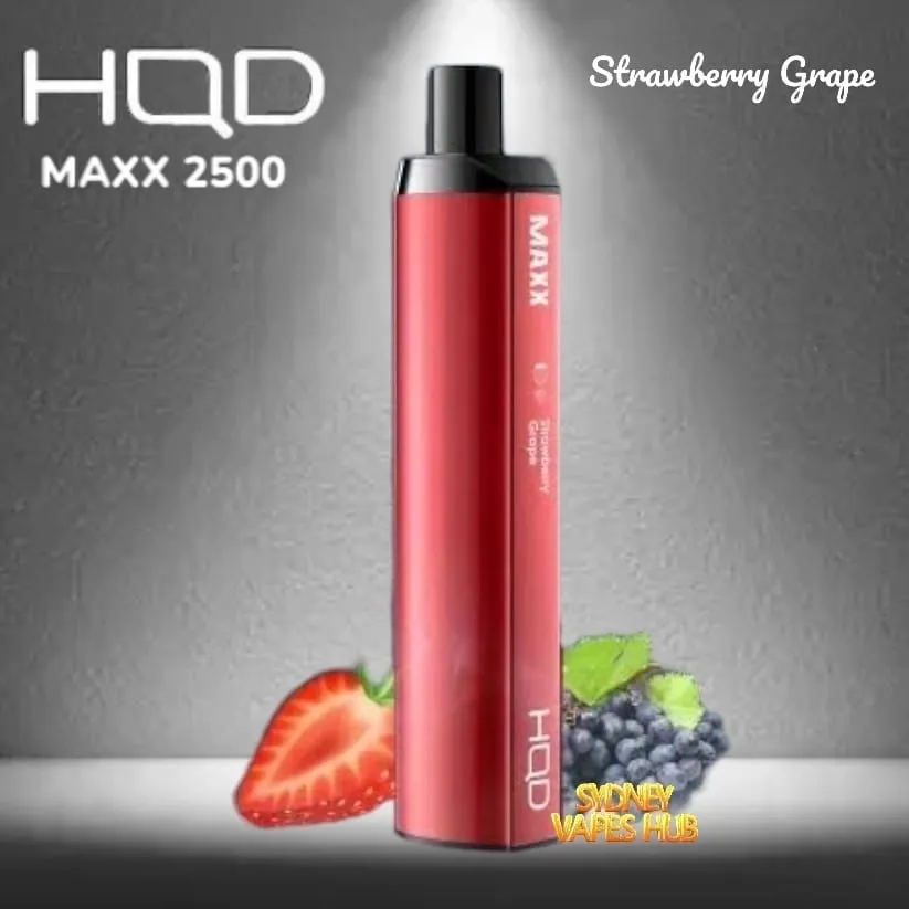 HQD MAXX 2500 Strawberry Grape