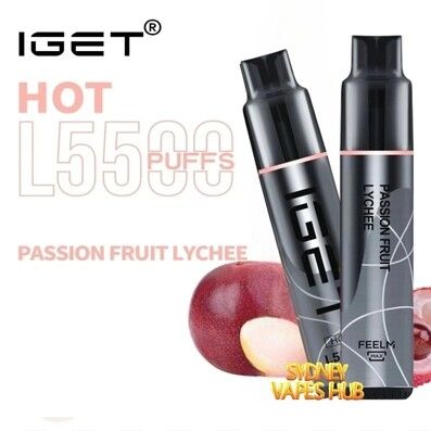IGET Hot Passion fruit lychee 5500