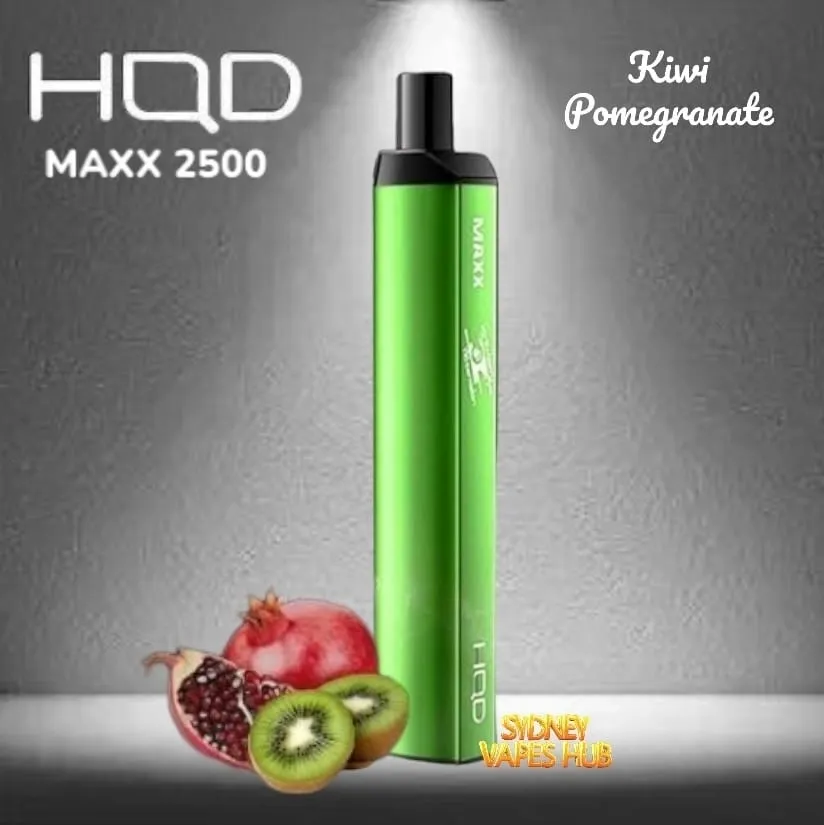 HQD MAXX 2500 Kiwi Pomegranate