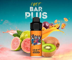 IGET Bar Plus Passion fruit Kiwi Guava