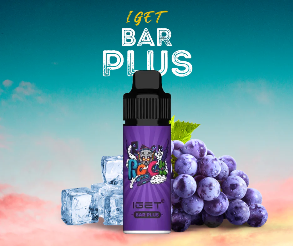 IGET Bar Plus Grape Ice 6000 Puffs
