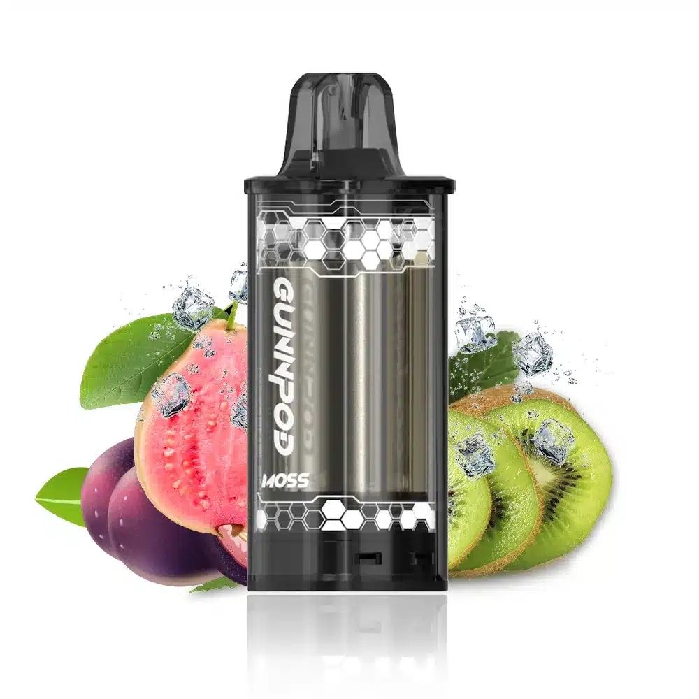 Gunnpod moss Kiwi Passion Fruit Guava Ice “pod only&quot; 8000