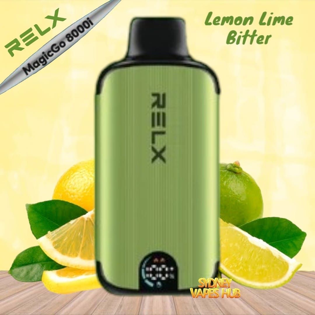 Relx Magic Go 8000 lemon Lime Bitter