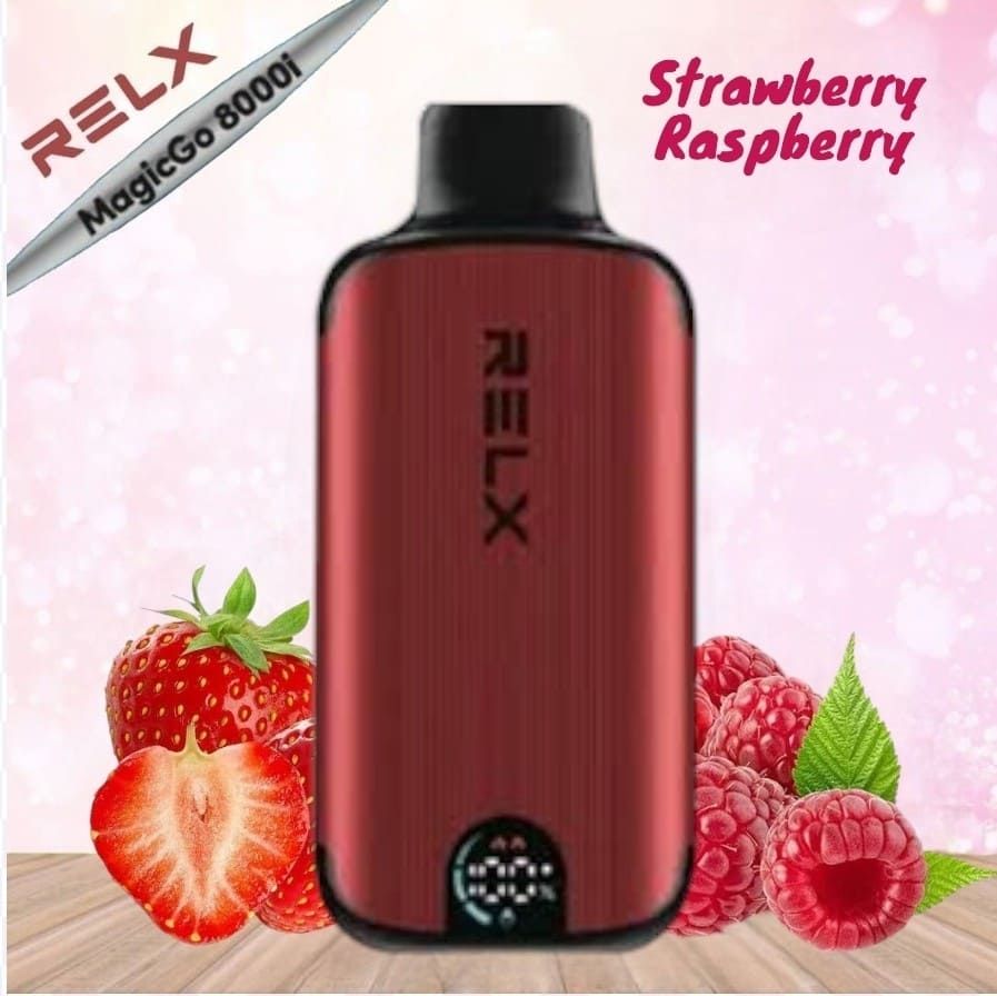 Relx Magic Go 8000 Strawberry Raspberry