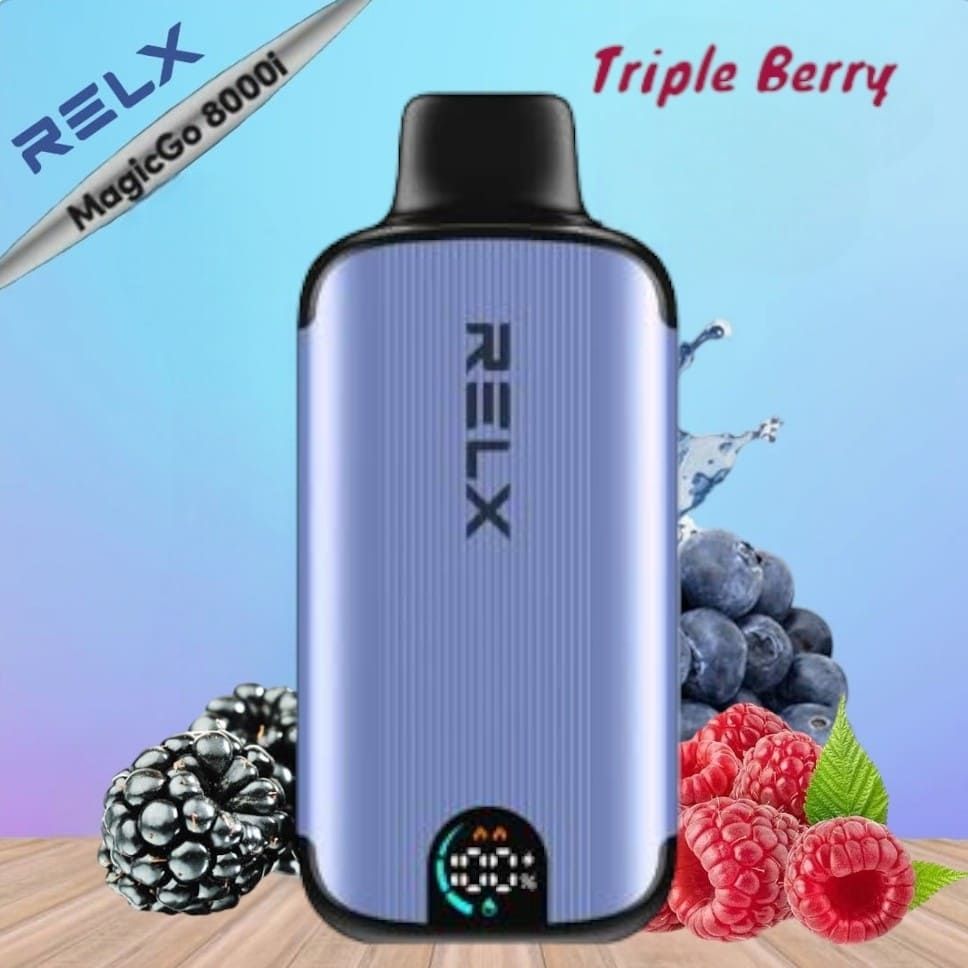 Relx Magic Go 8000 Triple Berry