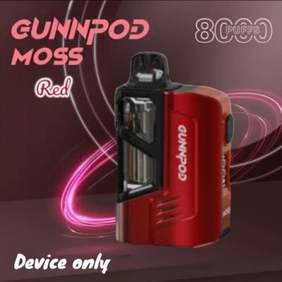 Gunnpod Moss Red &quot;Device Only&quot; 8000