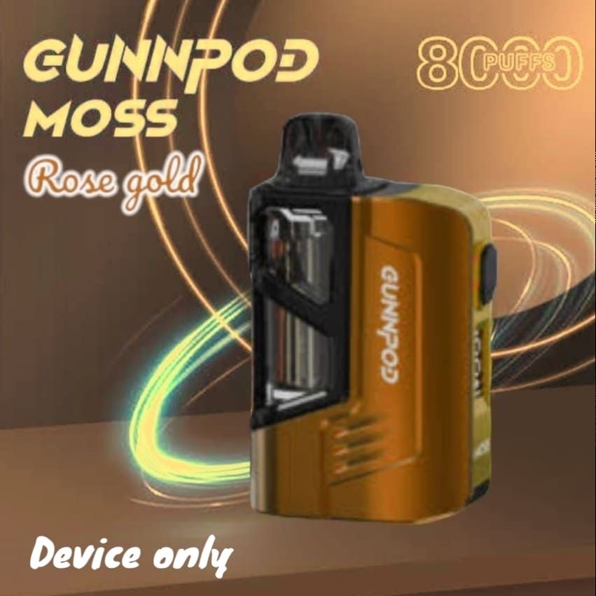 Gunnpod Moss Rose Gold &quot;Device Only&quot; 8000