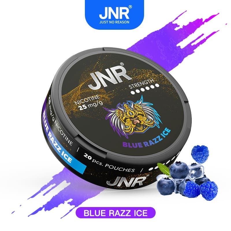 JNR Energy Pouches - Blue Razz Ice 