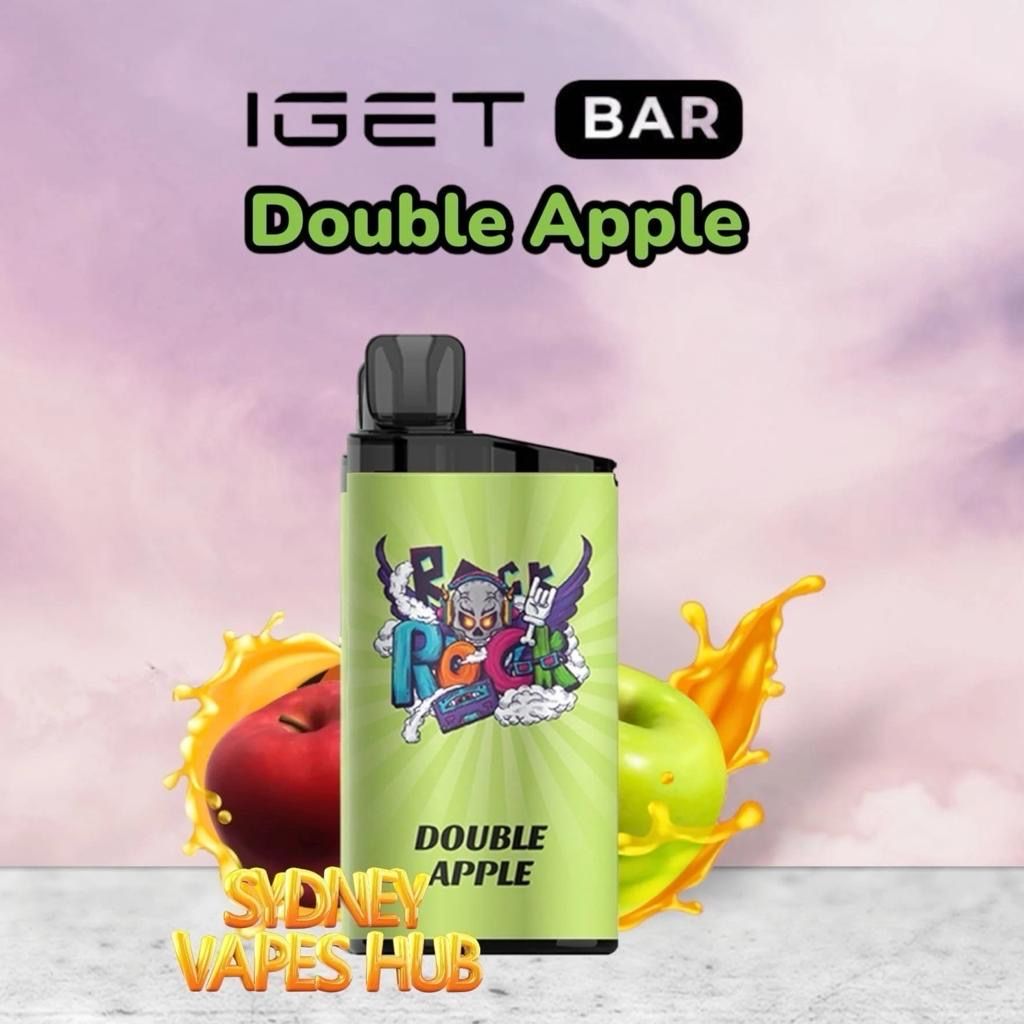 IGET Bar Double Apple - Bulk 10 Pack