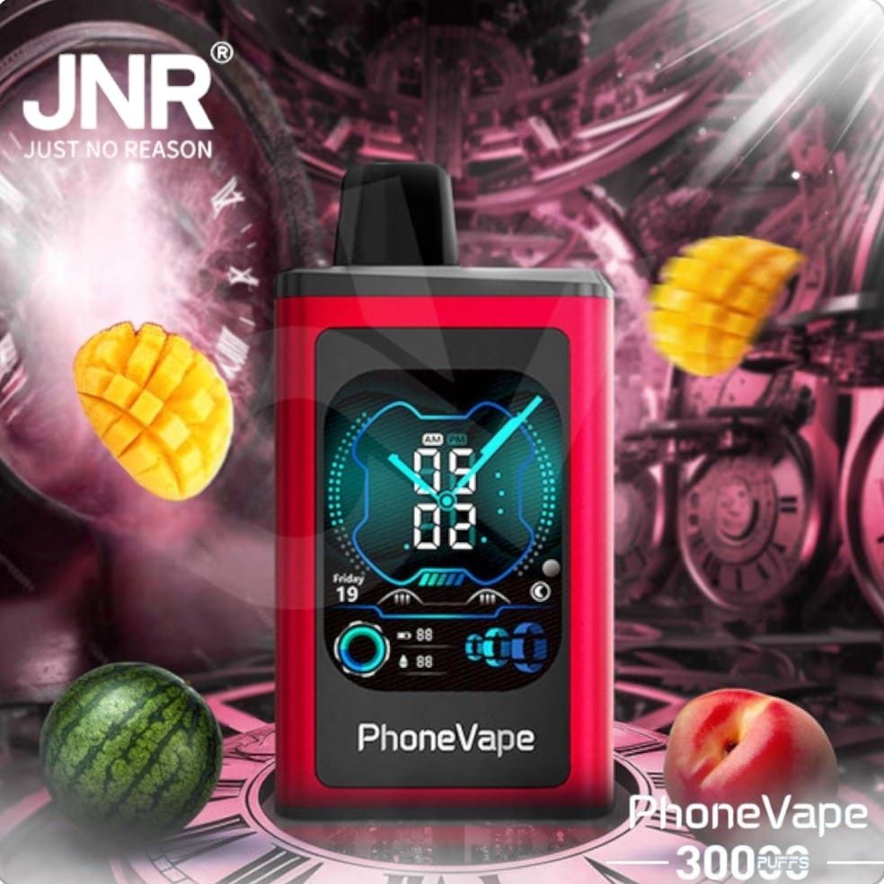 JNR Phone Vape 30K Peach Mango Watermelon