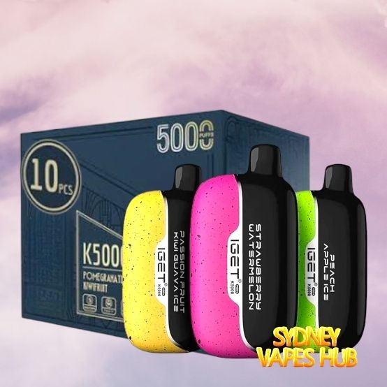 IGET MOON Vape 10 Pack 5000