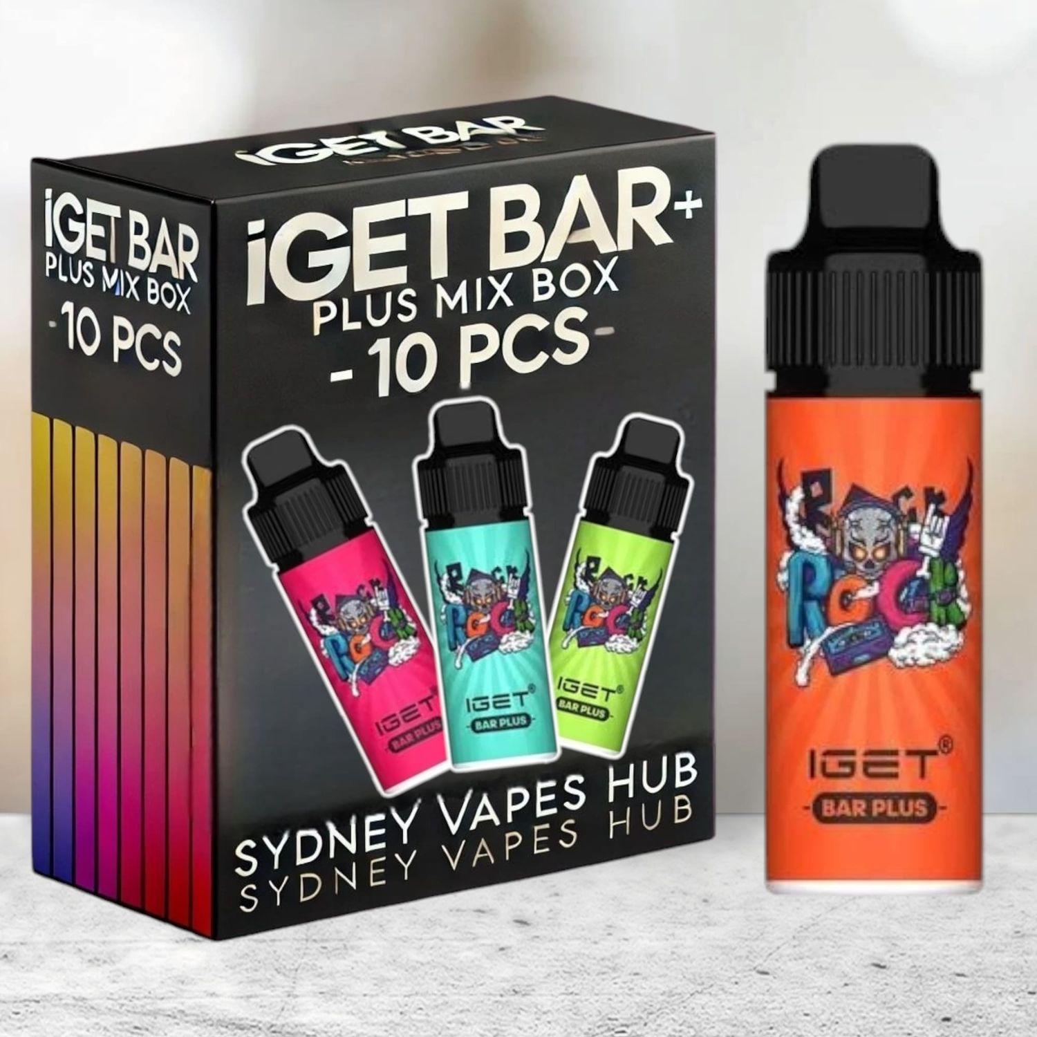 10 Pack Of IGET Bar Plus