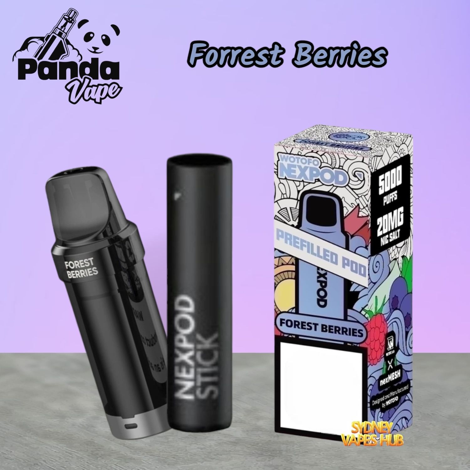PANDA Vape - Forrest Berries 5000