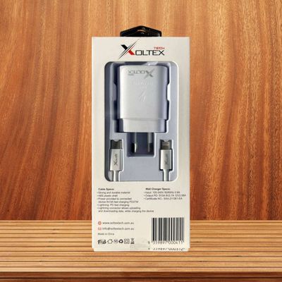 XOLTEX 27W PD Fast Charger &amp; Cable
