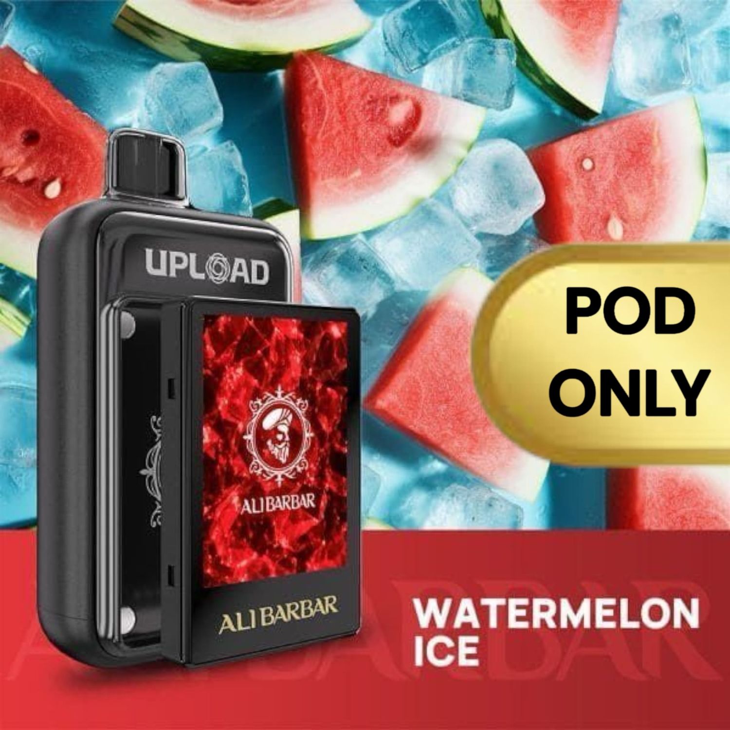 ALIBARBAR 25k - Watermelon ice - Pod Only