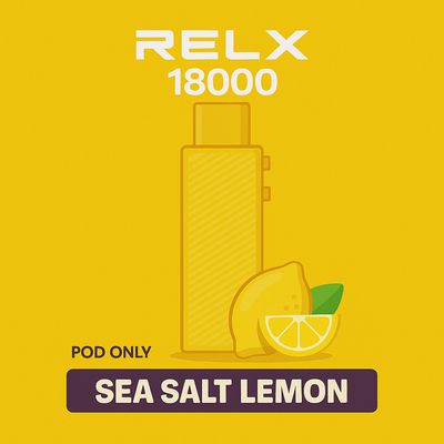 Relx Creator Sea Salt Lemon 18000 “pod”