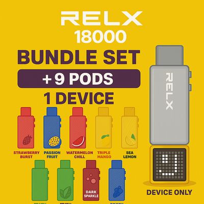 Relx Creator 9 Pods &amp; 1 Device