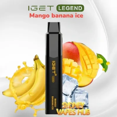 IGET Legend Mango Banana Ice 4000 IGET Legend Mango Banana Ice 4000