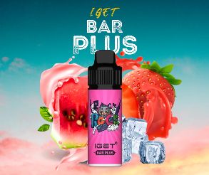 IGET Bar Plus Strawberry Watermelon Ice
