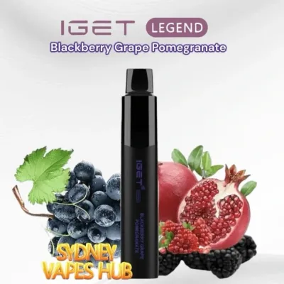 IGET legend Blackberry Grape Pomegranate IGET legend Blackberry Grape Pomegranate