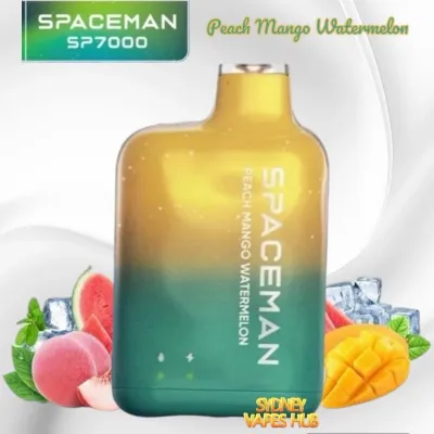 SPACEMAN SP 7000 Peach Mango Watermelon SPACEMAN SP 7000 Peach Mango Watermelon