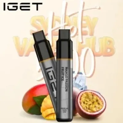 IGET HOT Mango Passion Fruit Ice 5500 IGET HOT Mango Passion Fruit Ice 5500
