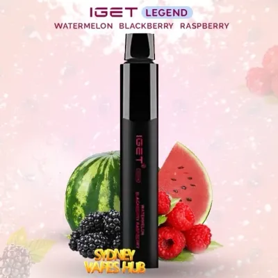 IGET legend Watermelon Blackberry Raspberry IGET legend Watermelon Blackberry Raspberry
