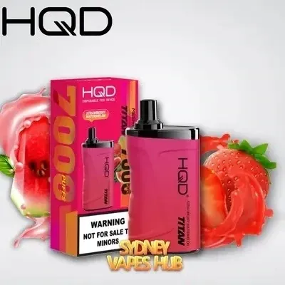 HQD Titan 7000 Strawberry Watermelon HQD Titan 7000 Strawberry Watermelon