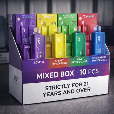 10 Pcs Jnr Tank 10000 Puffs , Mix Flavours