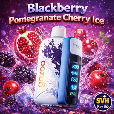 Gazoo Blackberry Pomegranate Cherry Ice 15000 - Ali BarBar Alternative