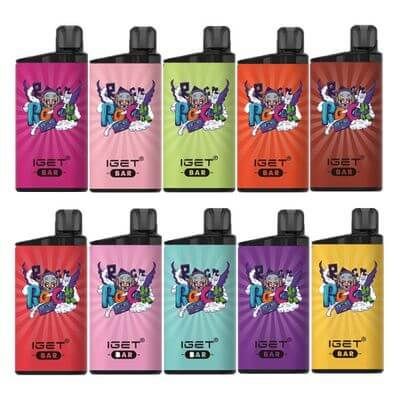 20 Pcs Iget Bar 3500 Puffs