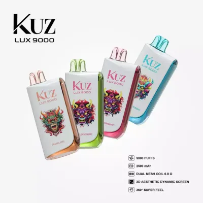Why choosing KUZ Lux 9000 puffs? - Flavors That Ignite the Senses