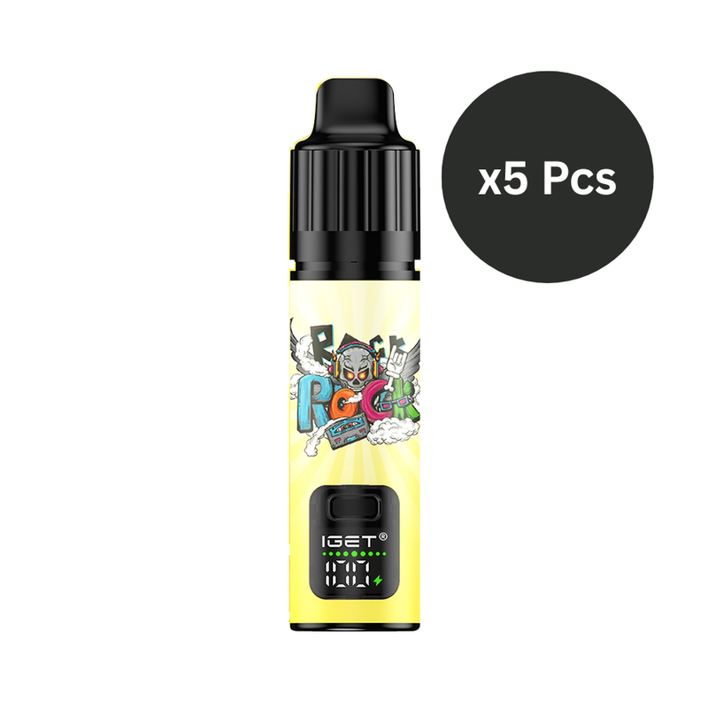 5 PCS -  IGET BAR PLUS S3 10000 PUFFS