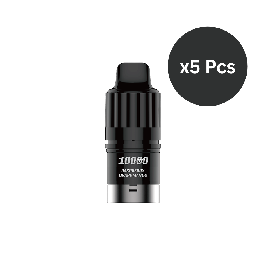 5 PCS - IGET BAR PLUS S3 10000 PUFFS (POD ONLY)