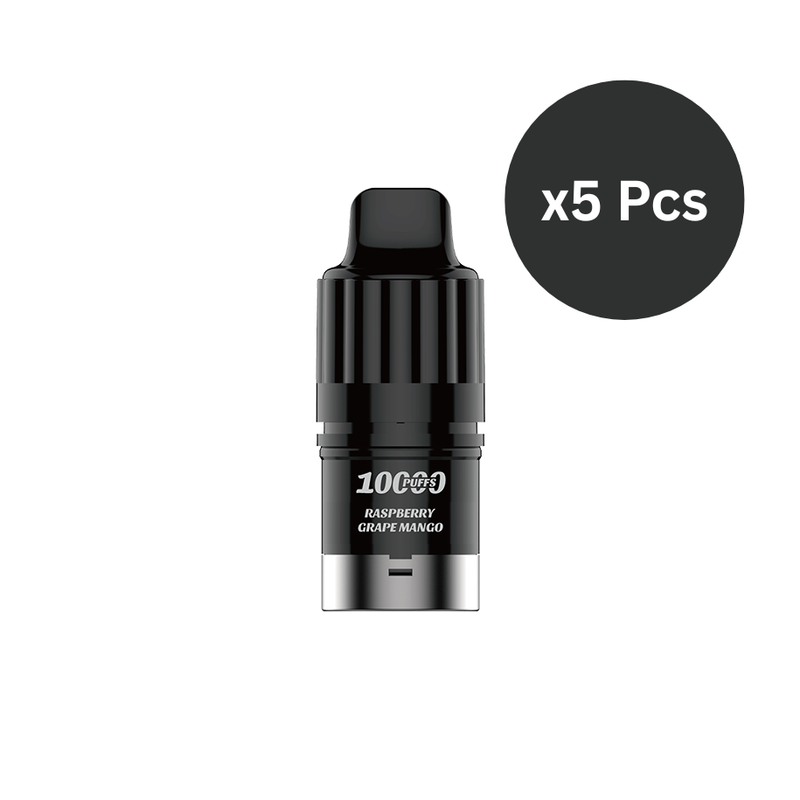 5 PCS - IGET BAR PLUS S3 10000 PUFFS (POD ONLY)