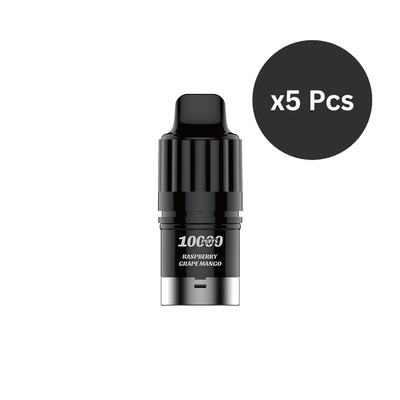 5 PCS - IGET BAR PLUS S3 10000 PUFFS (POD ONLY)