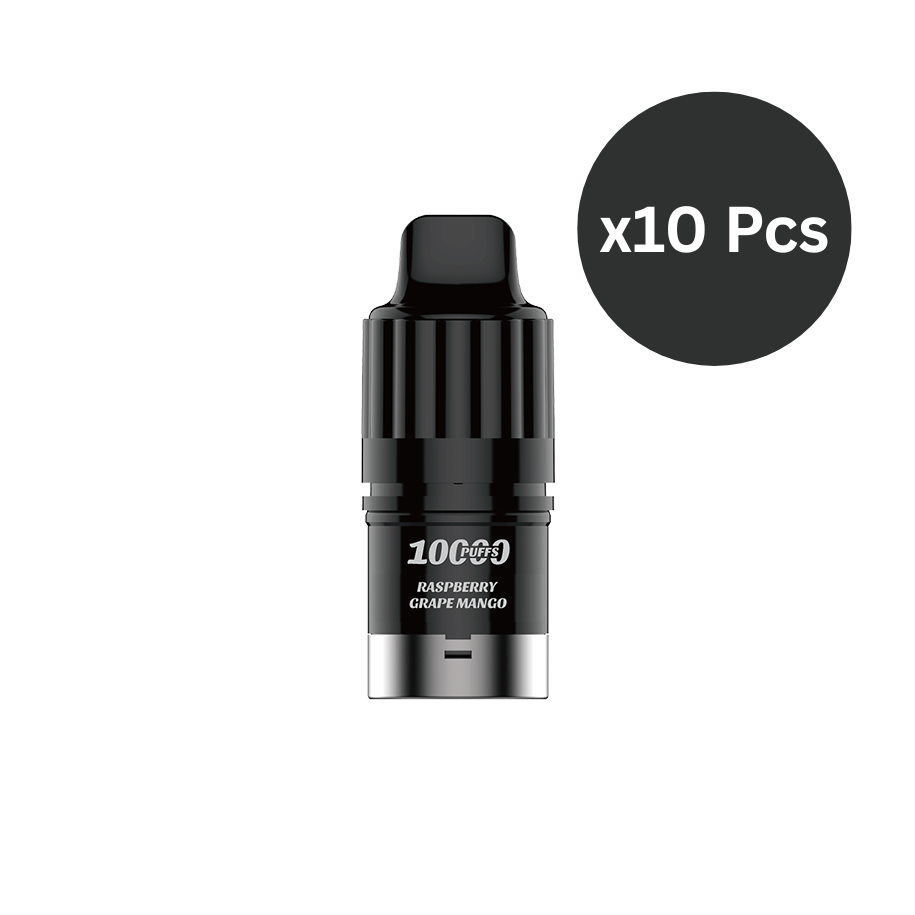 10 PCS - IGET BAR PLUS S3 10000 PUFFS (POD ONLY)