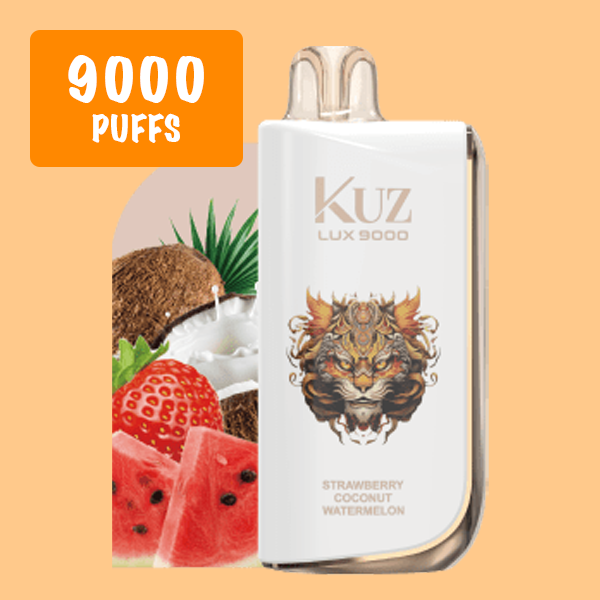 KUZ LUX 9000 puffs - Strawberry Coconut Watermelon