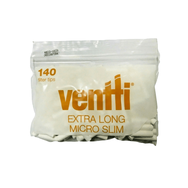 VENTTI - Filters Extra Long  Micro Slim (White/Orange)