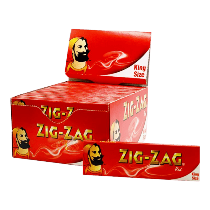 ZIG ZAG - Red Papers 50 Leaves