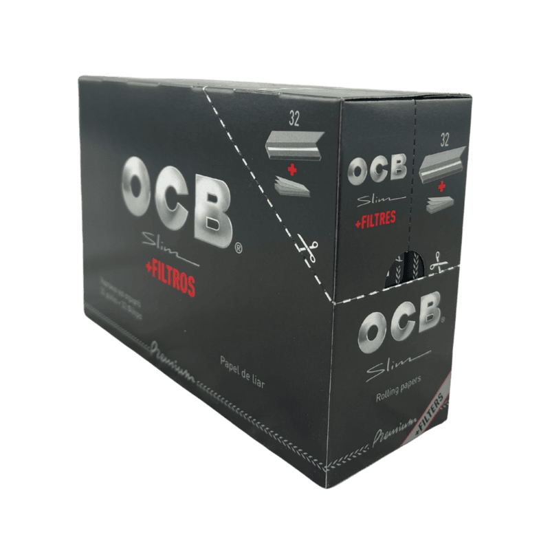 OCB Rolling Papers Black King Size Premium 32 Leaves + Filters