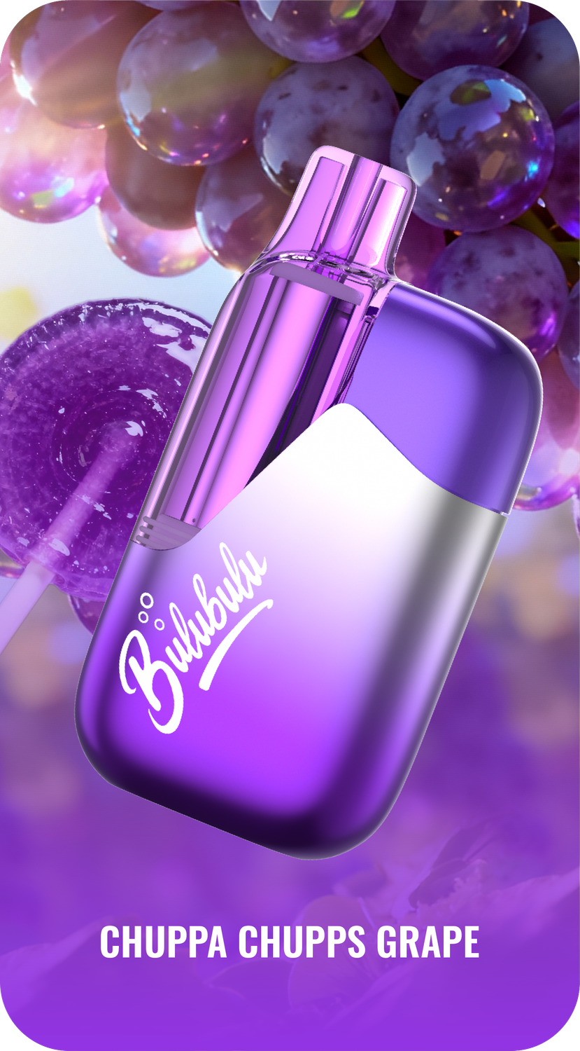 BULUBULU 12000/15000 PUFFS - CHUPPA CHUPPS GRAPE