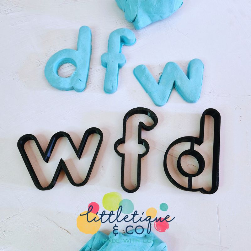 Alphabet Cutter Set- One of each