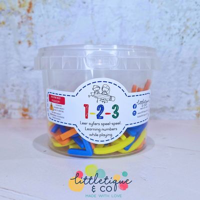 3D Numbers Set